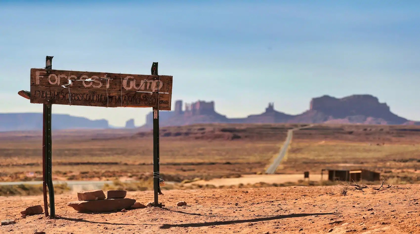 Forrest Gump Point Near Mexican Hat, Utah