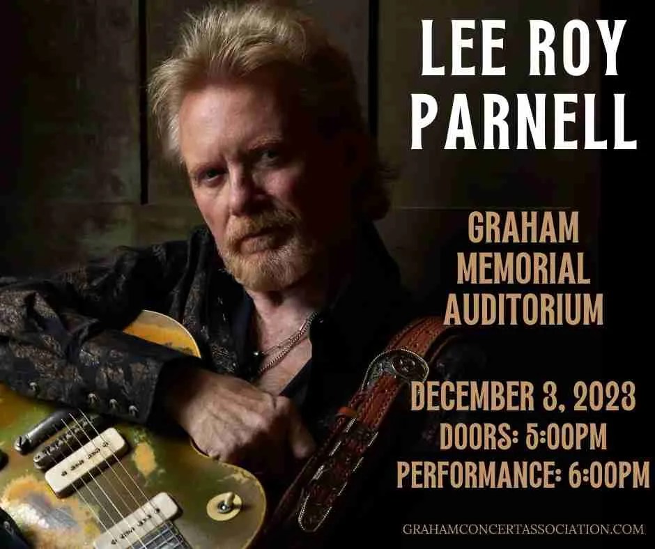 Lee Roy Parnell presented by Graham Concert Association Visit