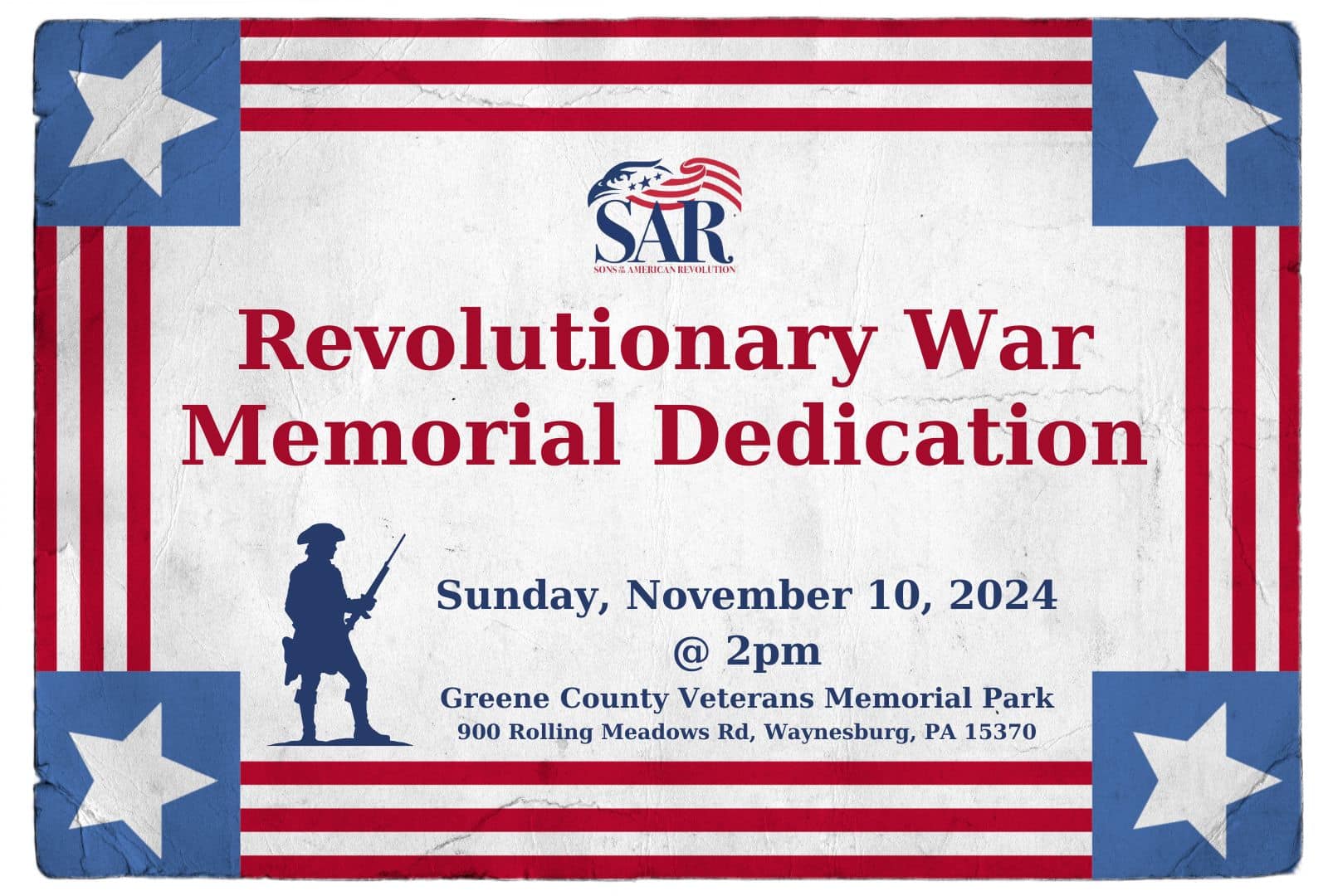 Revolutionary War Monument Dedication Visit Greene County