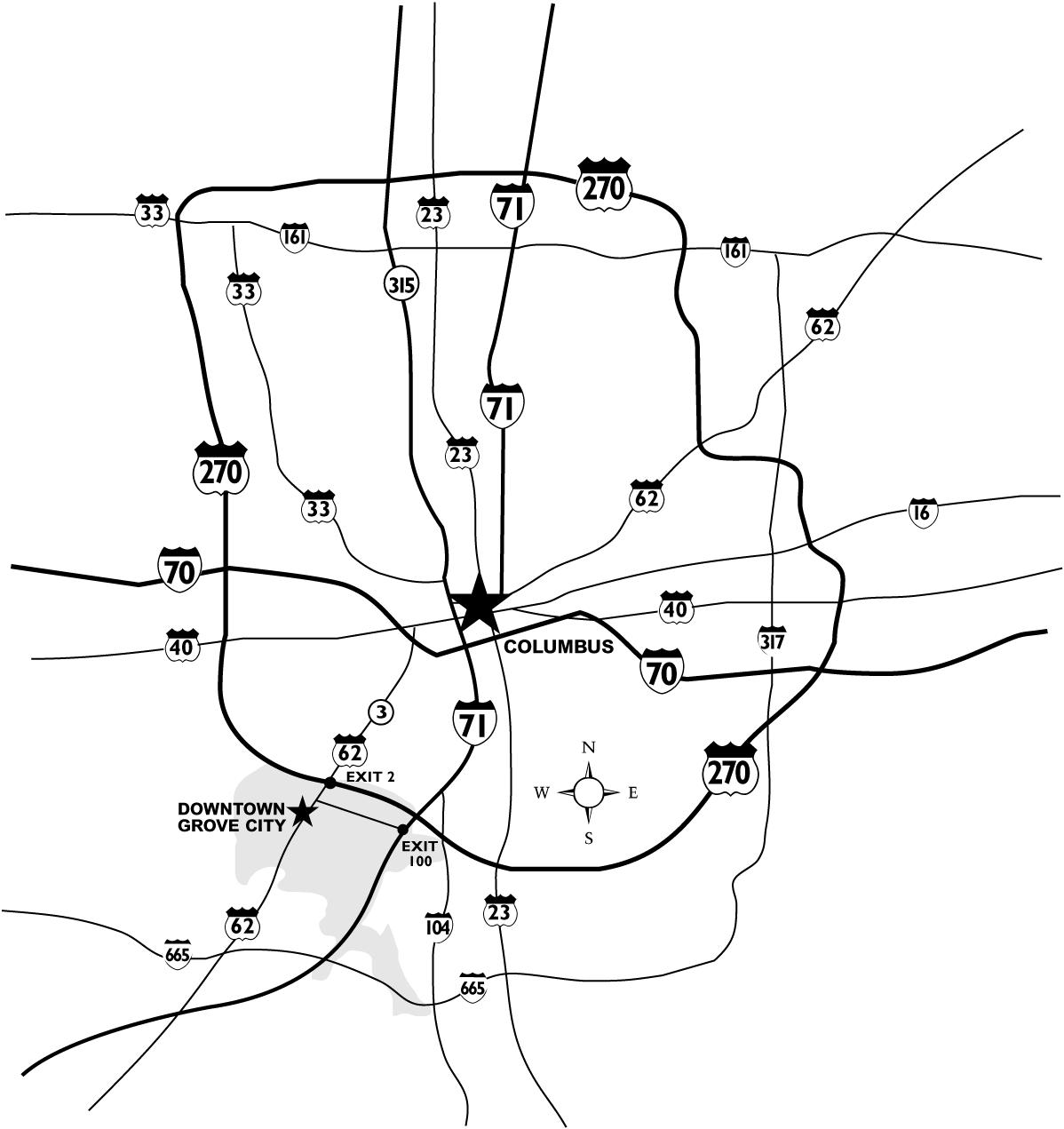 GCCOLS MAP Visit Grove City