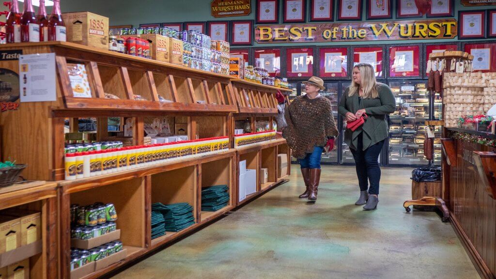 Hermann MO German Restaurants and Specialty Foods