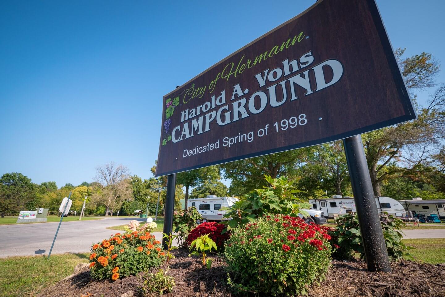 Hermann City Park Tent Camping Visit Hermann