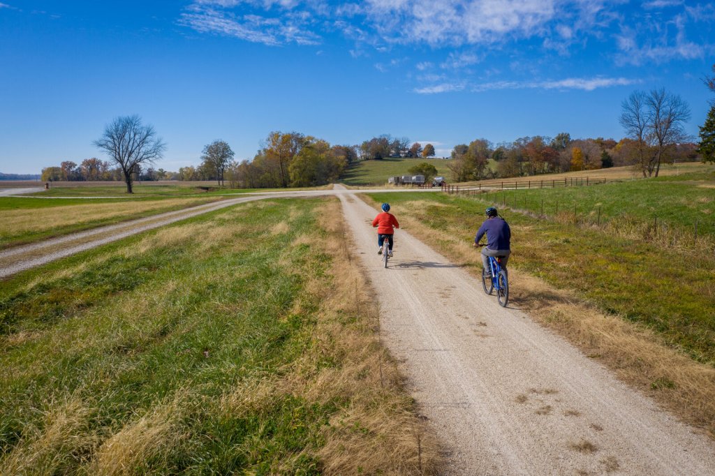 Bike the Katy Trail Hermann MO and Explore Wine Country