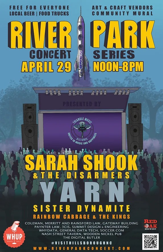 River Park Concert *RETURNS* 2023 Visit Hillsborough, NC