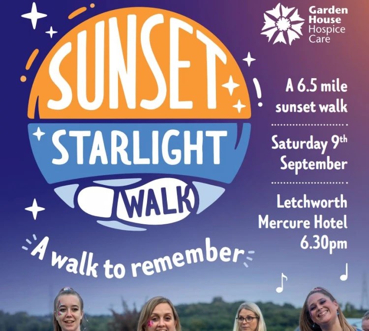 Sunset Starlight Walk Visit Hitchin