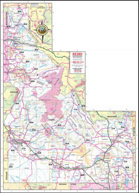 Free & Downloadable Idaho Maps & Travel Guides