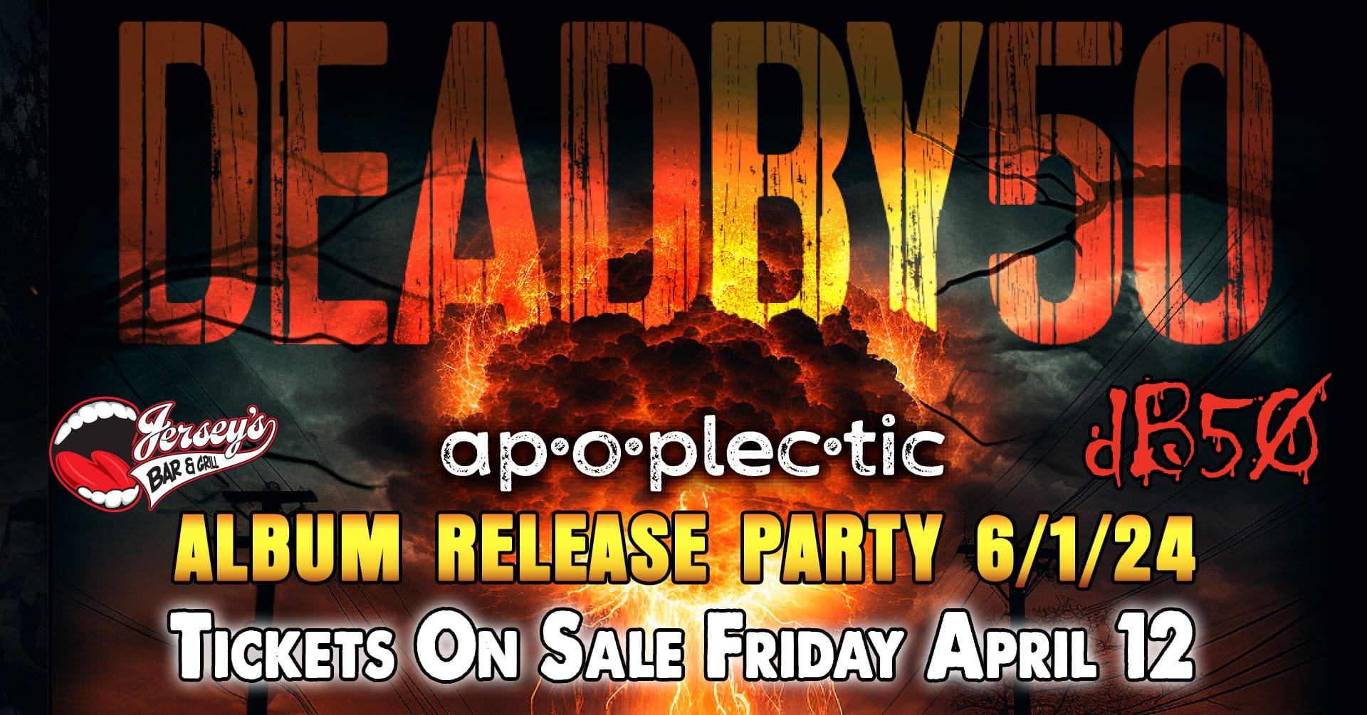 Dead by 50 Album Release at Jersey's Inver Grove Heights