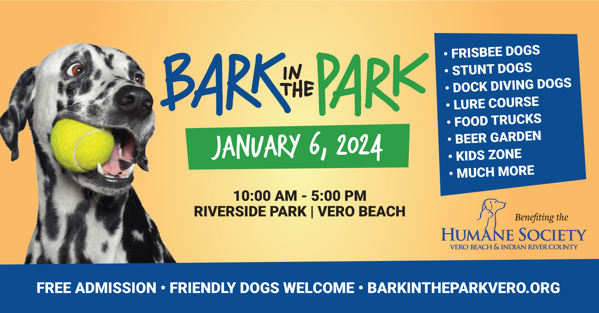 Bark in The Park Visit Indian River County