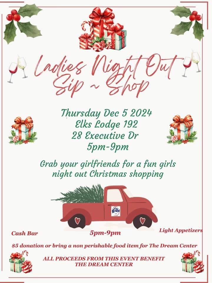 Jackson TourismLadies Night Out Sip and Shop