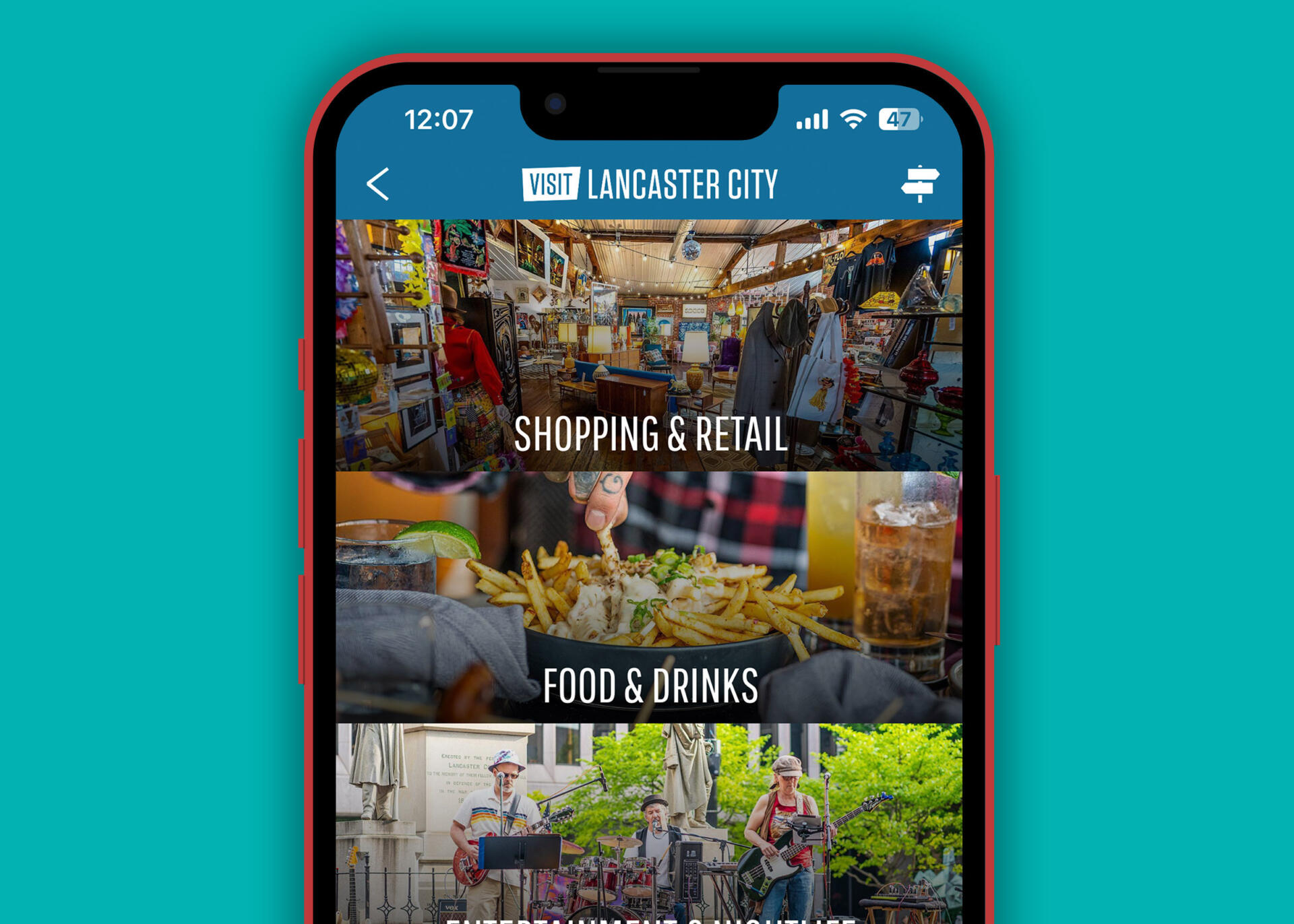 Visit Lancaster City Mobile App Visit Lancaster City