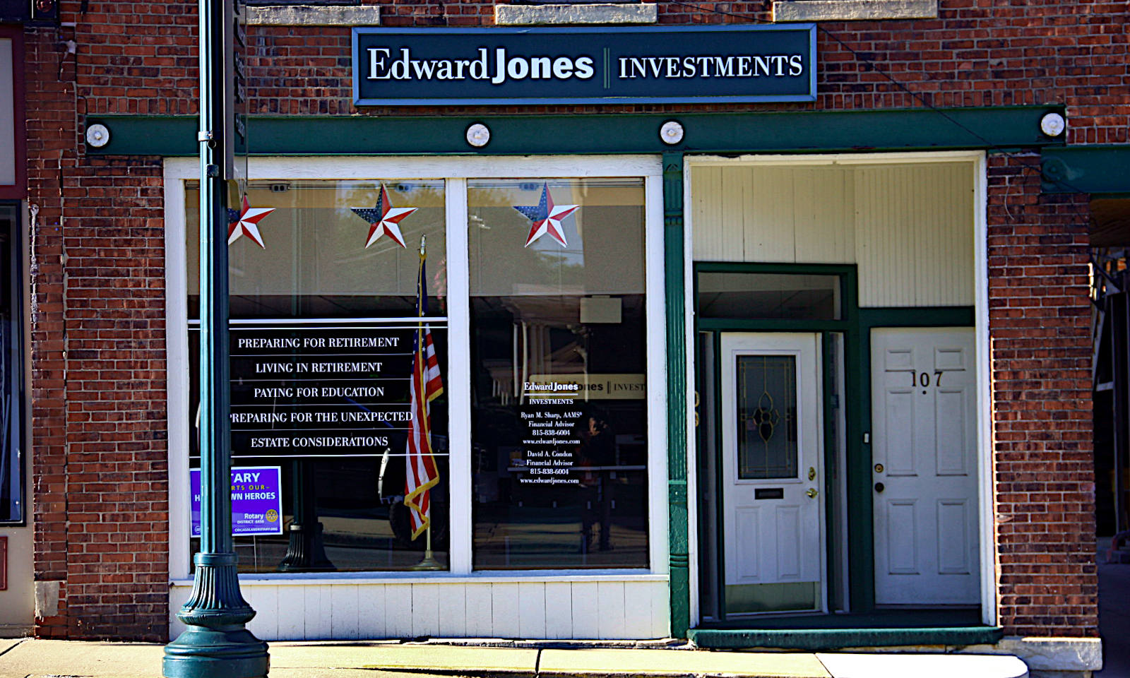 EDWARD JONES Ryan Sharp Visit Lockport