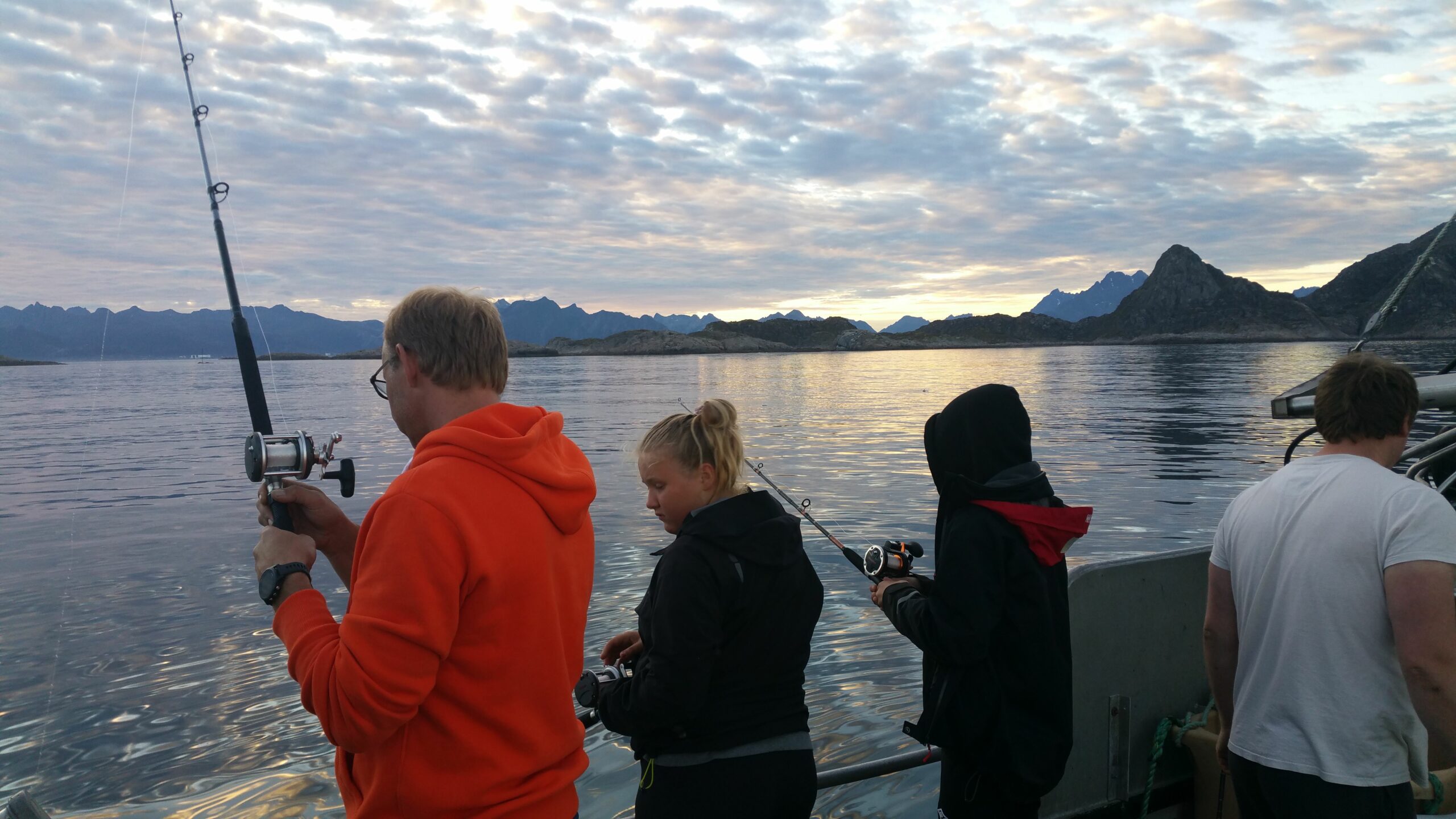 Midnight Sun Fishing from Svolvaer with Go2Lofoten Visit Lofoten
