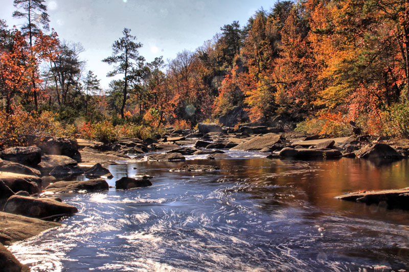 Fall Season in Northeast Alabama Lookout Mountain