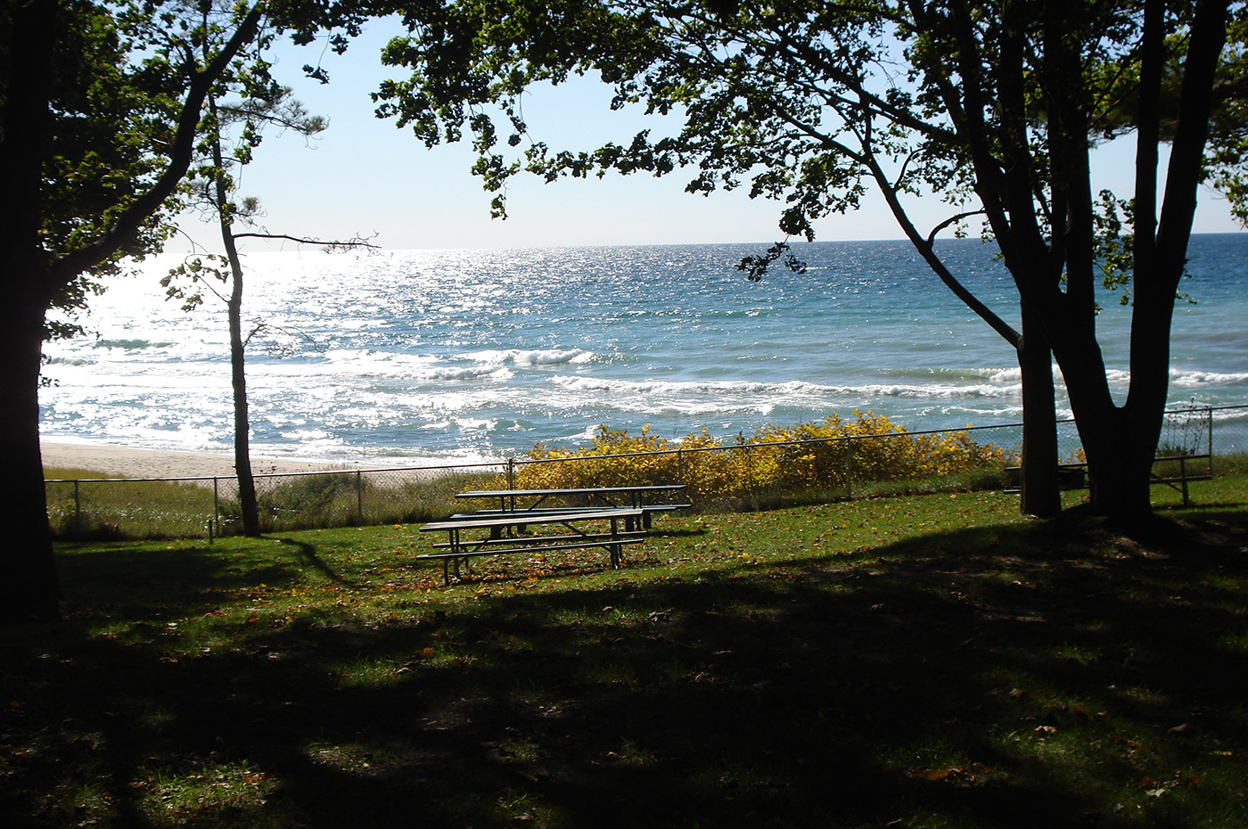 Stearns Park & Beach Visit Ludington