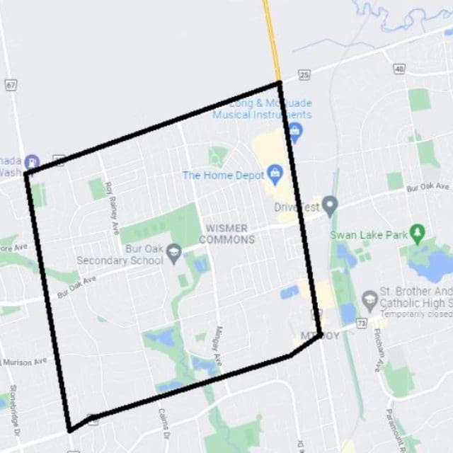 to the Neighbourhood Wismer Destination Markham