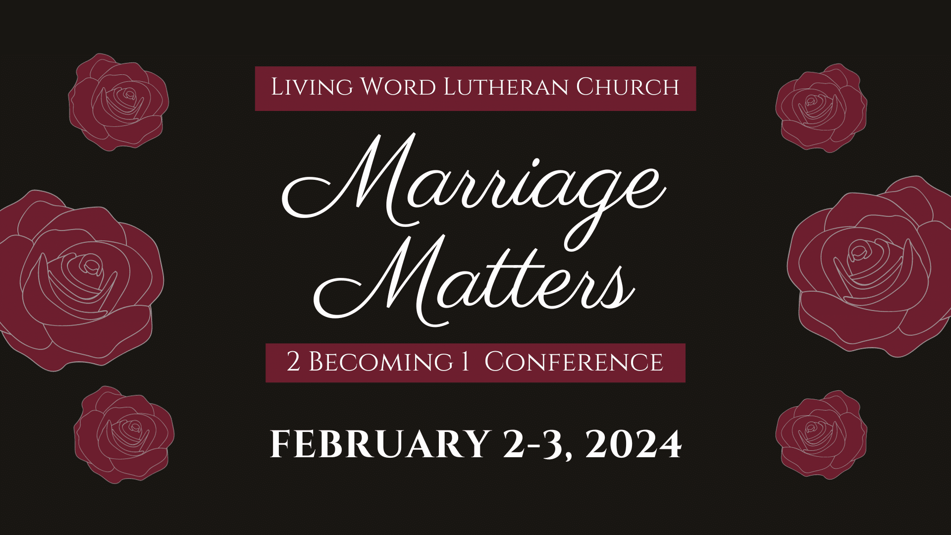 Marriage Matters Conference Visit Marshall