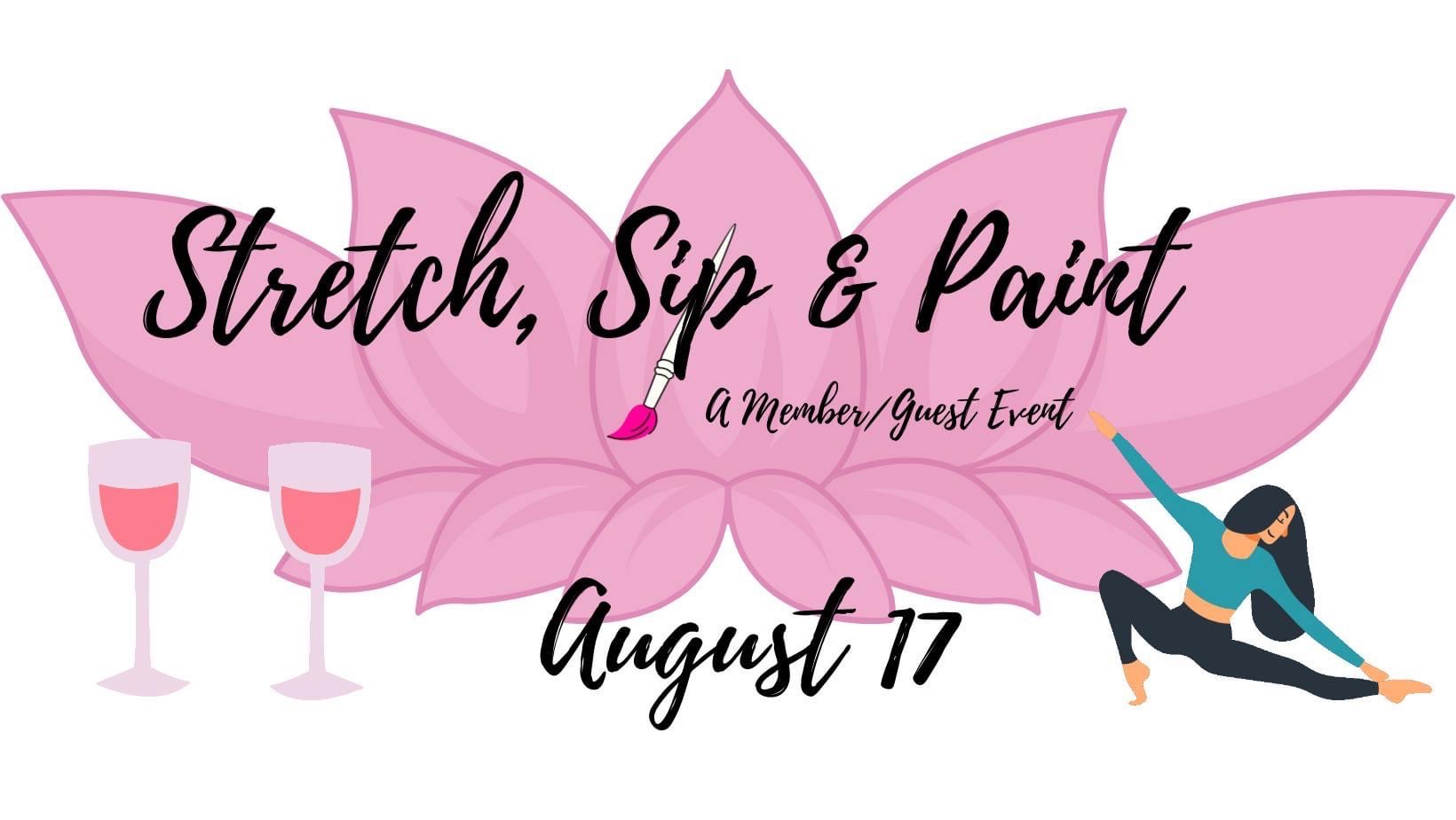 Stretch, Sip and Paint Mathews County Visitor Center