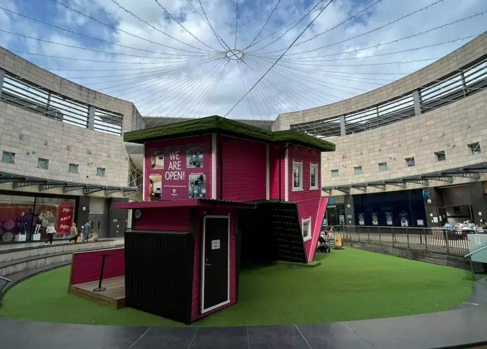 Upside Down House Visit Milton Keynes