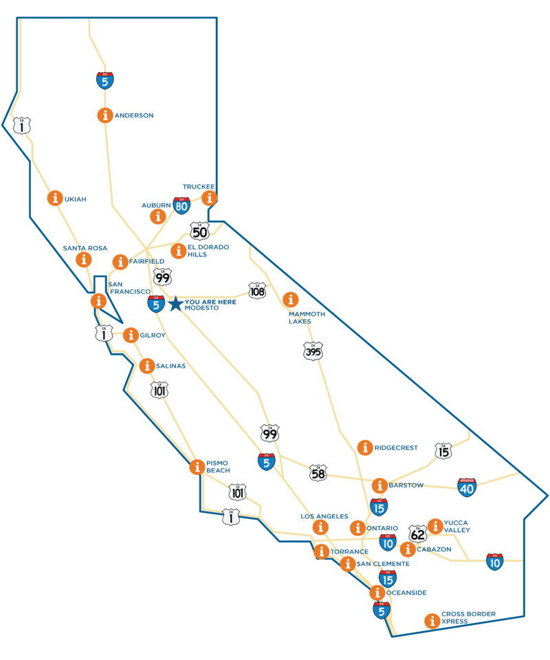 NEW California Center in Modesto
