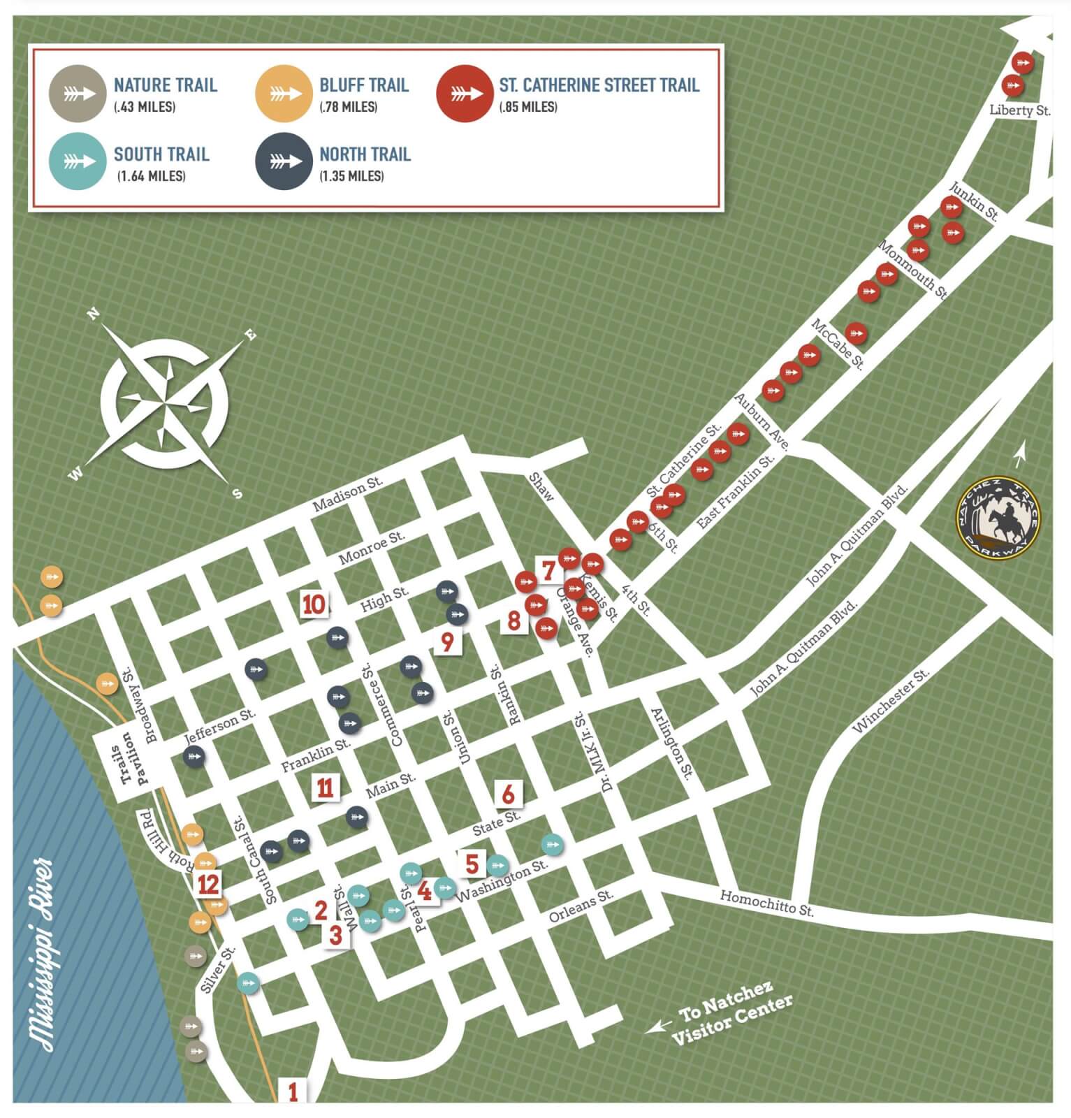 Natchez Nature Lover Itinerary Visit Natchez