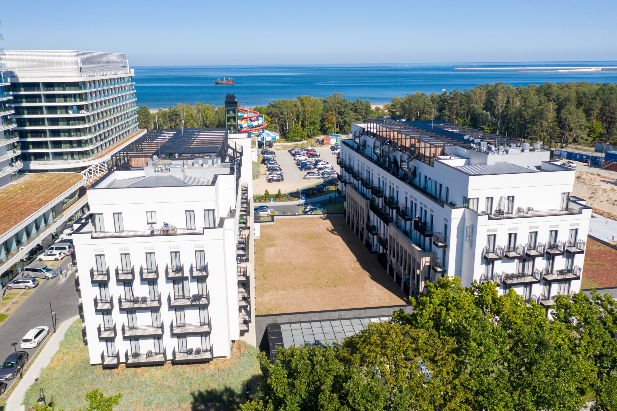 Apartament Baltic Fort Świnoujście do wynajęcia przy parku