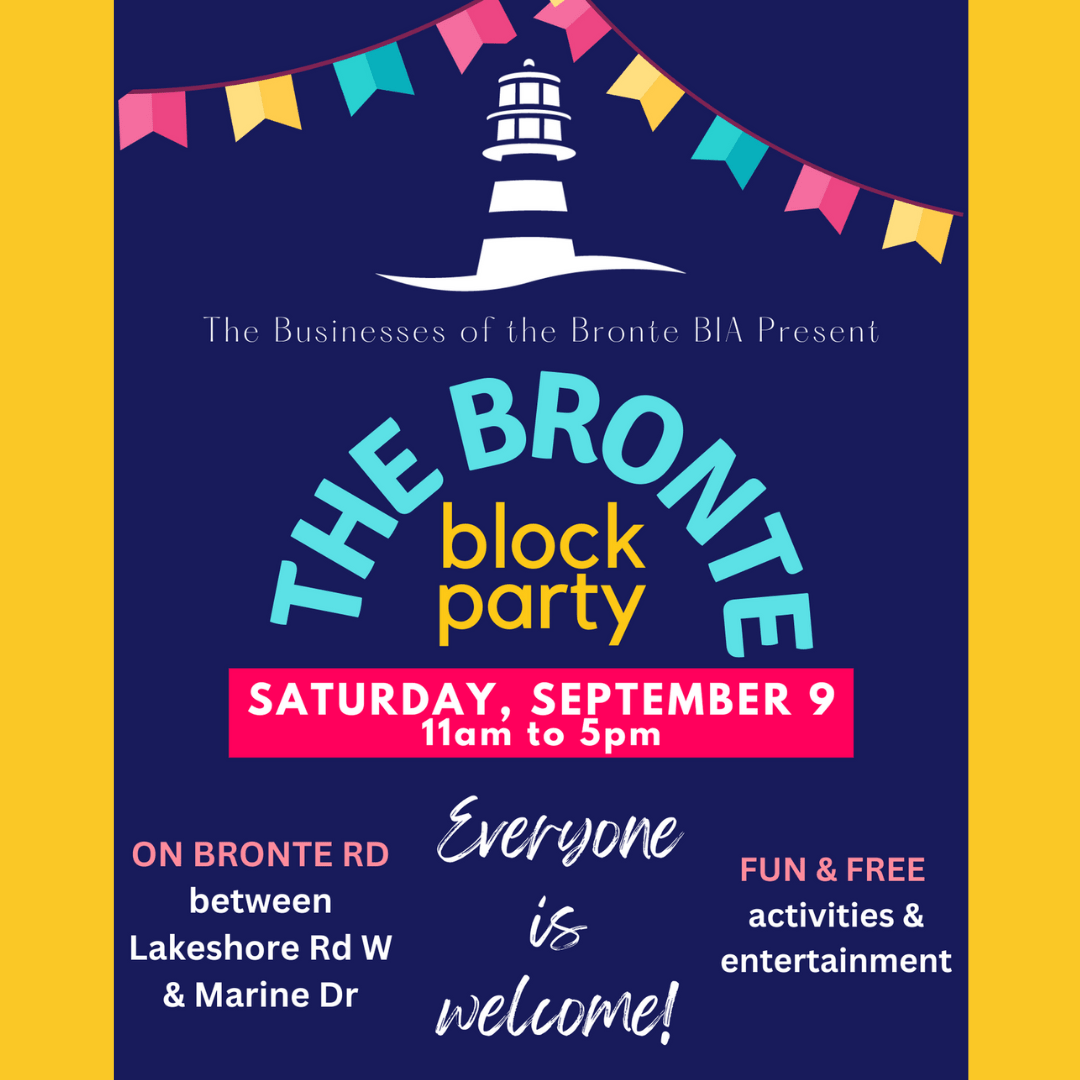 Bronte Block Party Visit Oakville