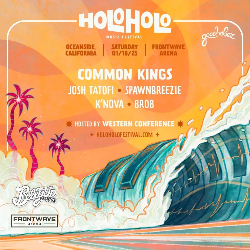 holoholo festival 2026 sacramento Holo Holo Music Festival at Frontwave Arena January 18, 2025