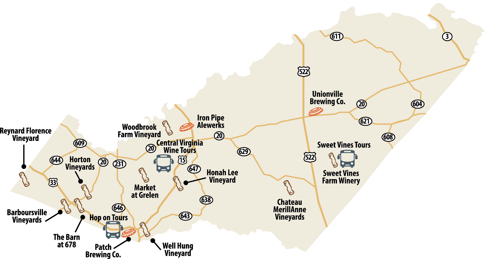 It's 5'oclock somewhere in Orange County, VA! · Visit Orange County Virginia