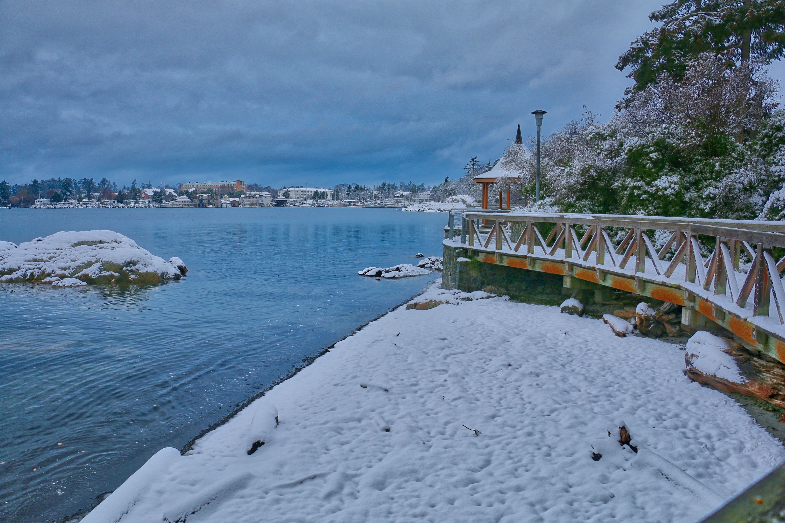 DOES IT SNOW IN VICTORIA, BC? Visitor In Victoria