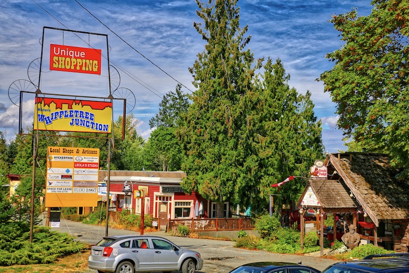 Whippletree Junction, Cobble Hill, BC Visitor In Victoria