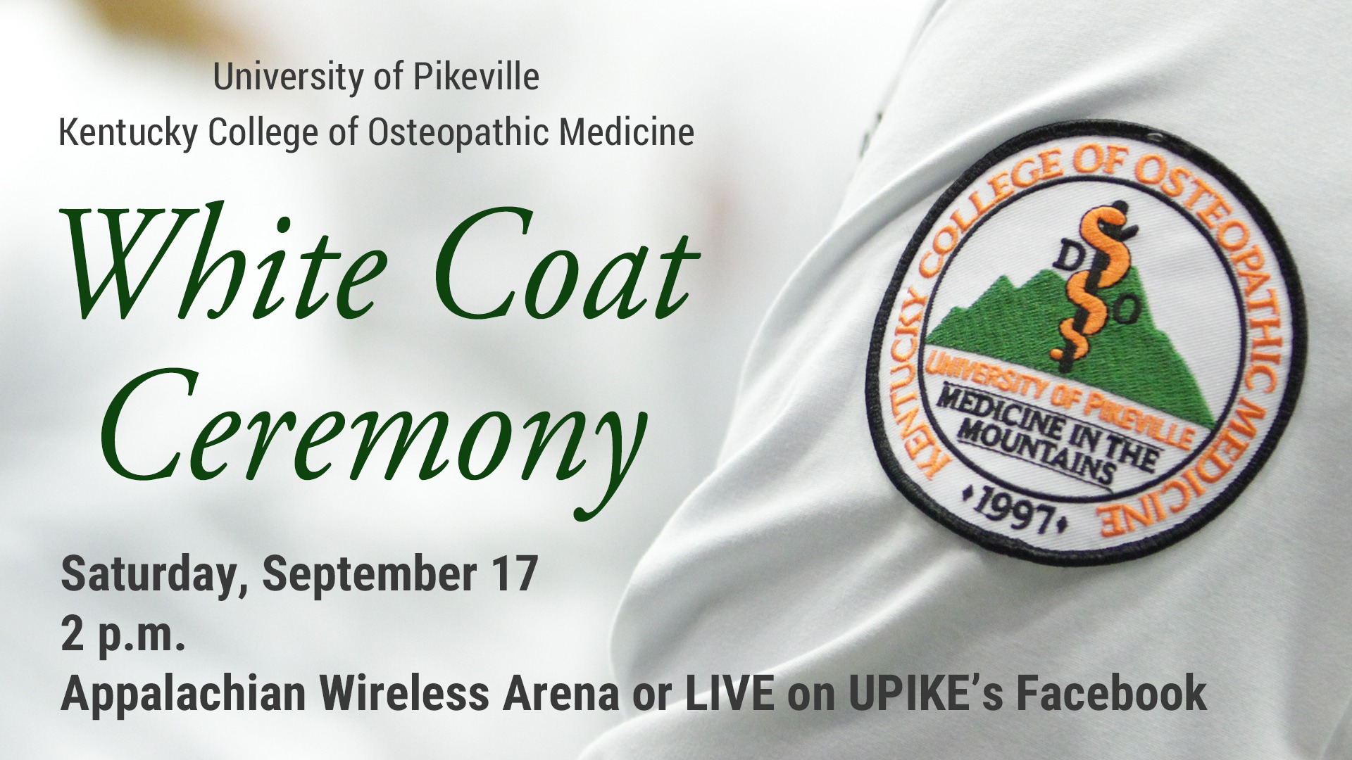 White Coat Ceremony Visit Pikeville