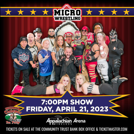 Micro Wrestling Visit Pikeville