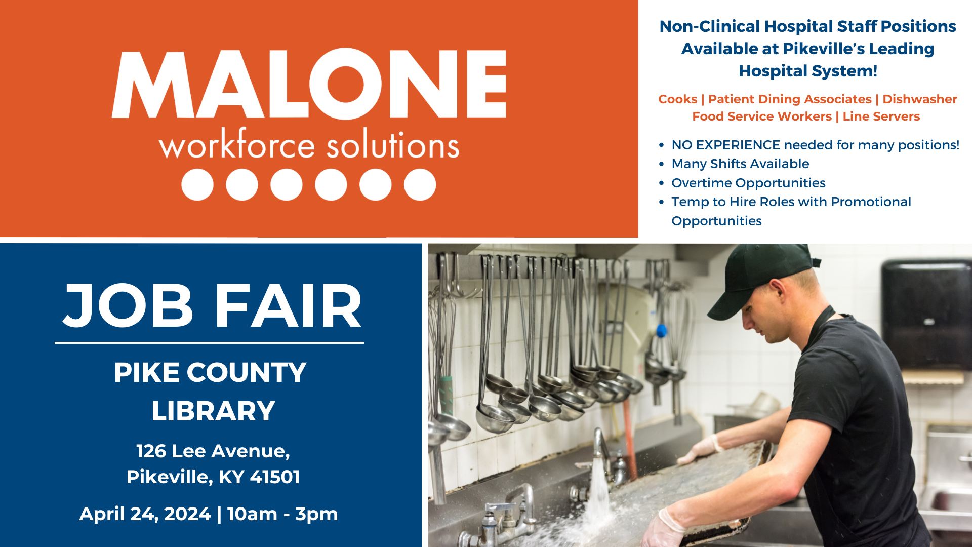 NonClinical Hospital Staff Job Fair Visit Pikeville