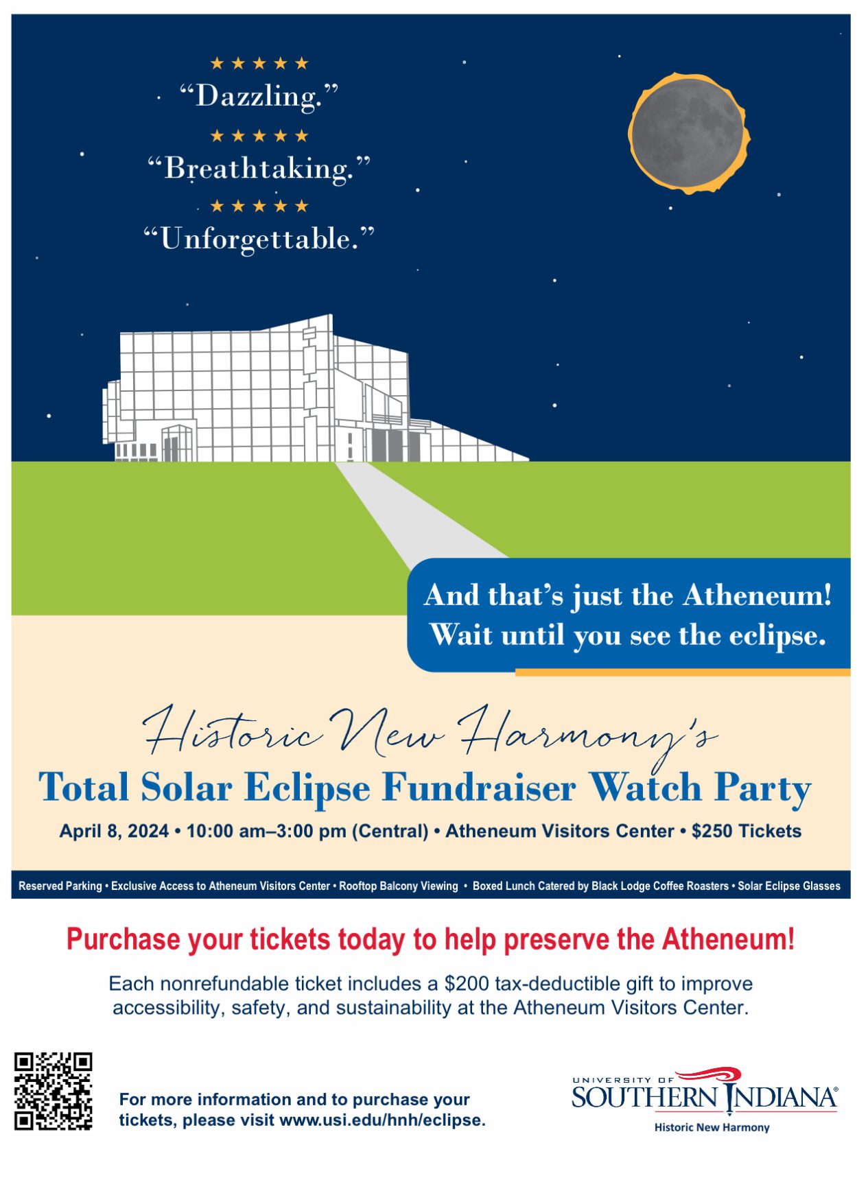 Total Solar Eclipse Fundraiser Watch Party Visit Posey County
