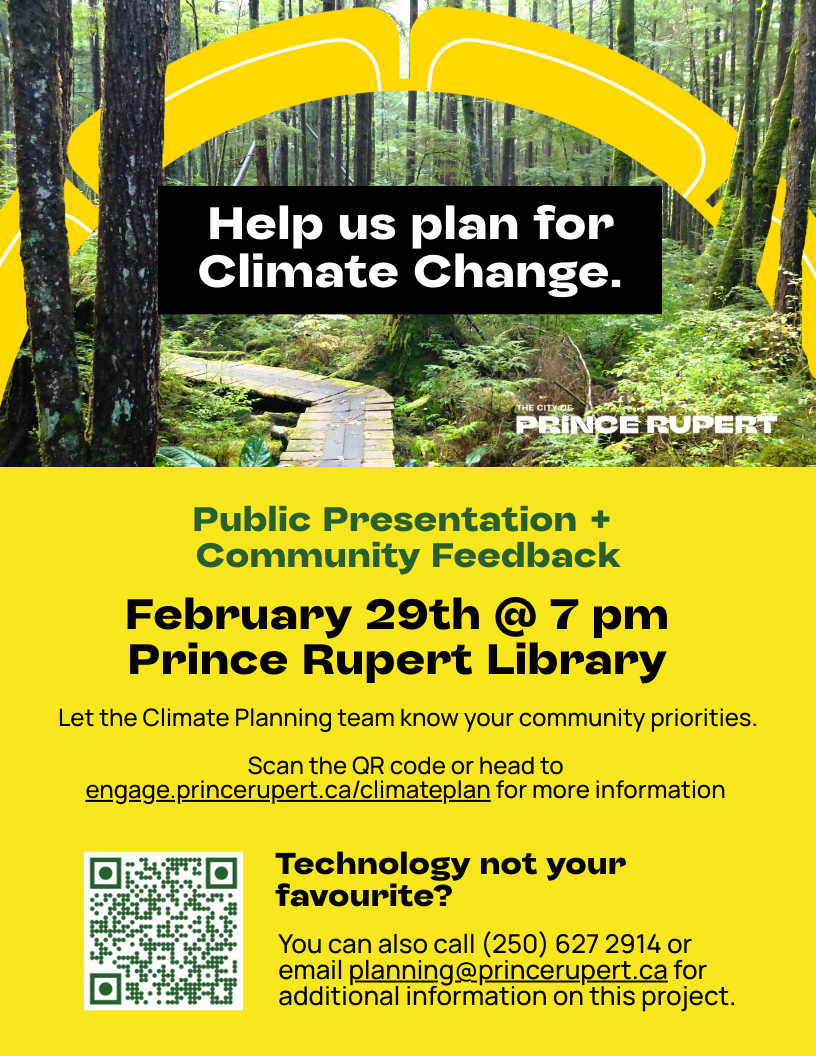 Climate Plan Presentation and Community Feedback Events Visit