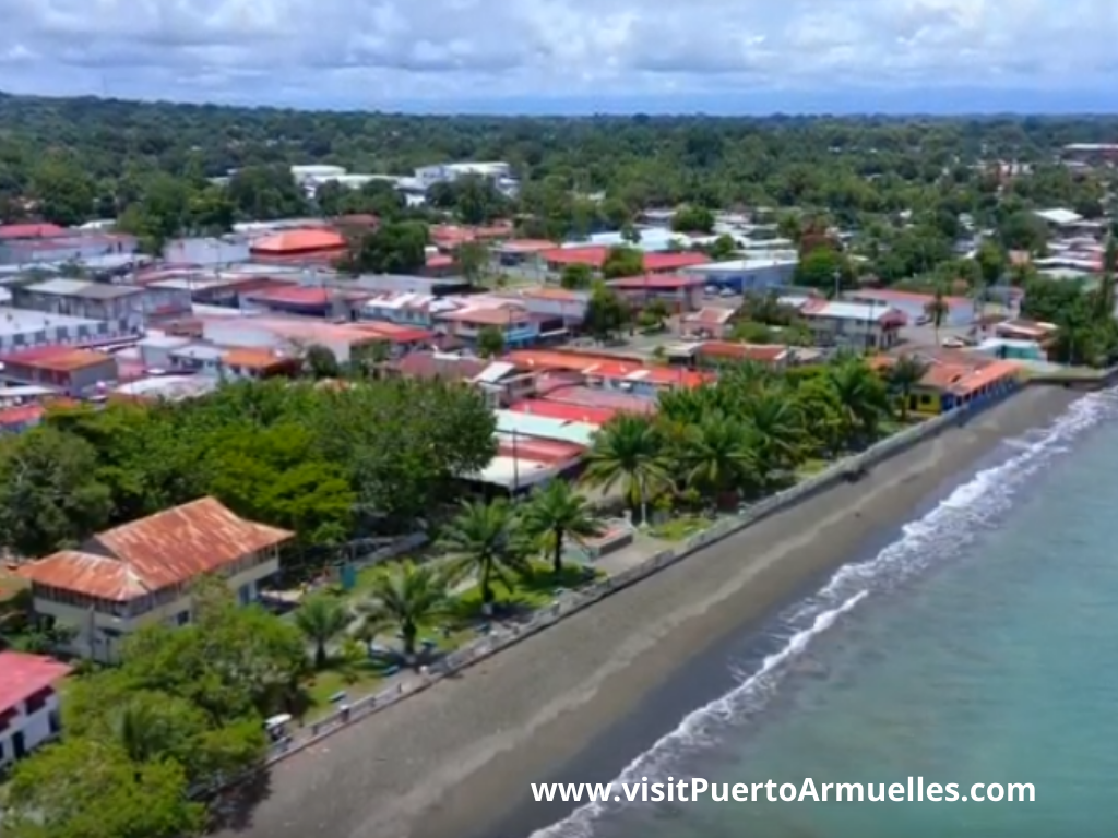 September 2021 Drone Video of Puerto Armuelles Visit Puerto Armuelles