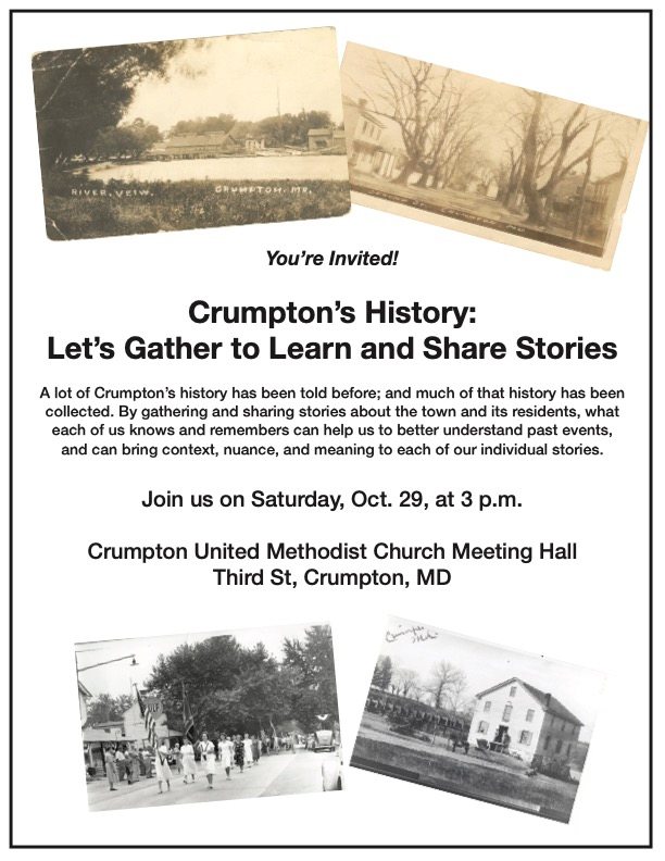 Crumpton's History Crumpton United Methodist Church Meeting Hall