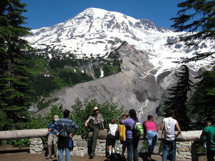 Mt. Rainier & Education Visit Rainier