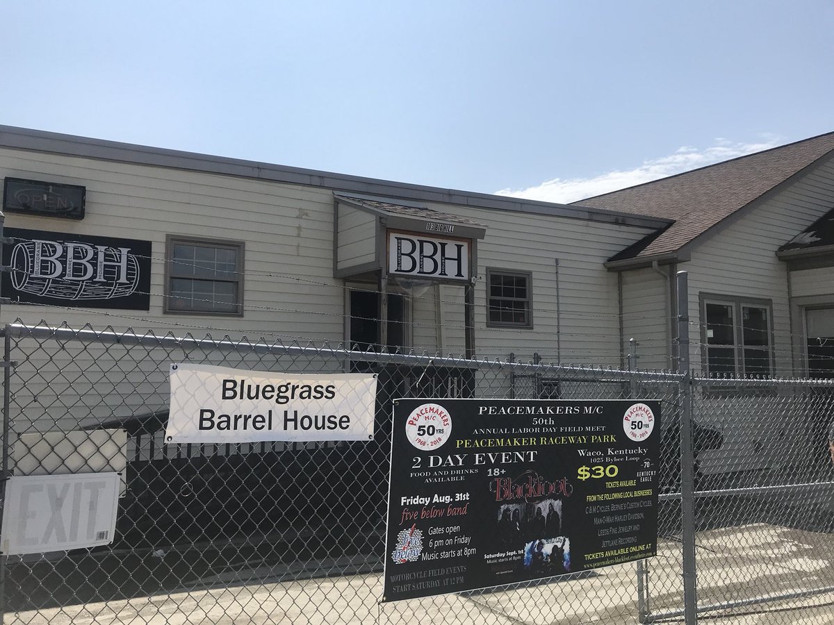 Bluegrass Barrel House Visit Richmond Kentucky
