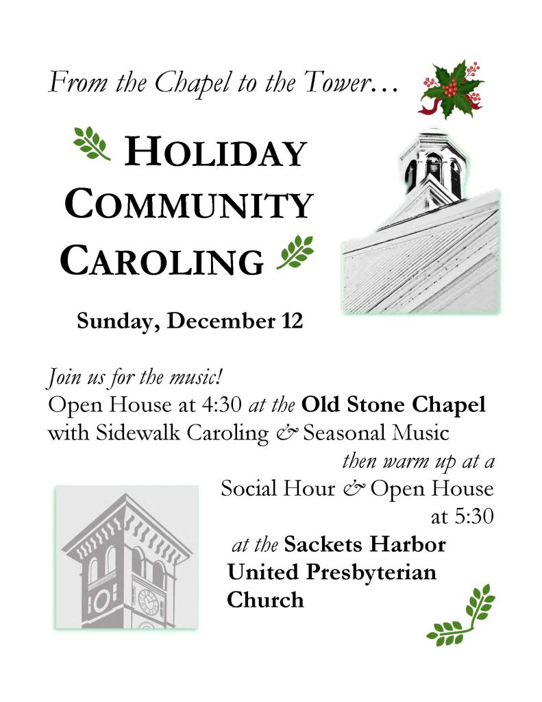 CANCELLED Holiday Community Caroling