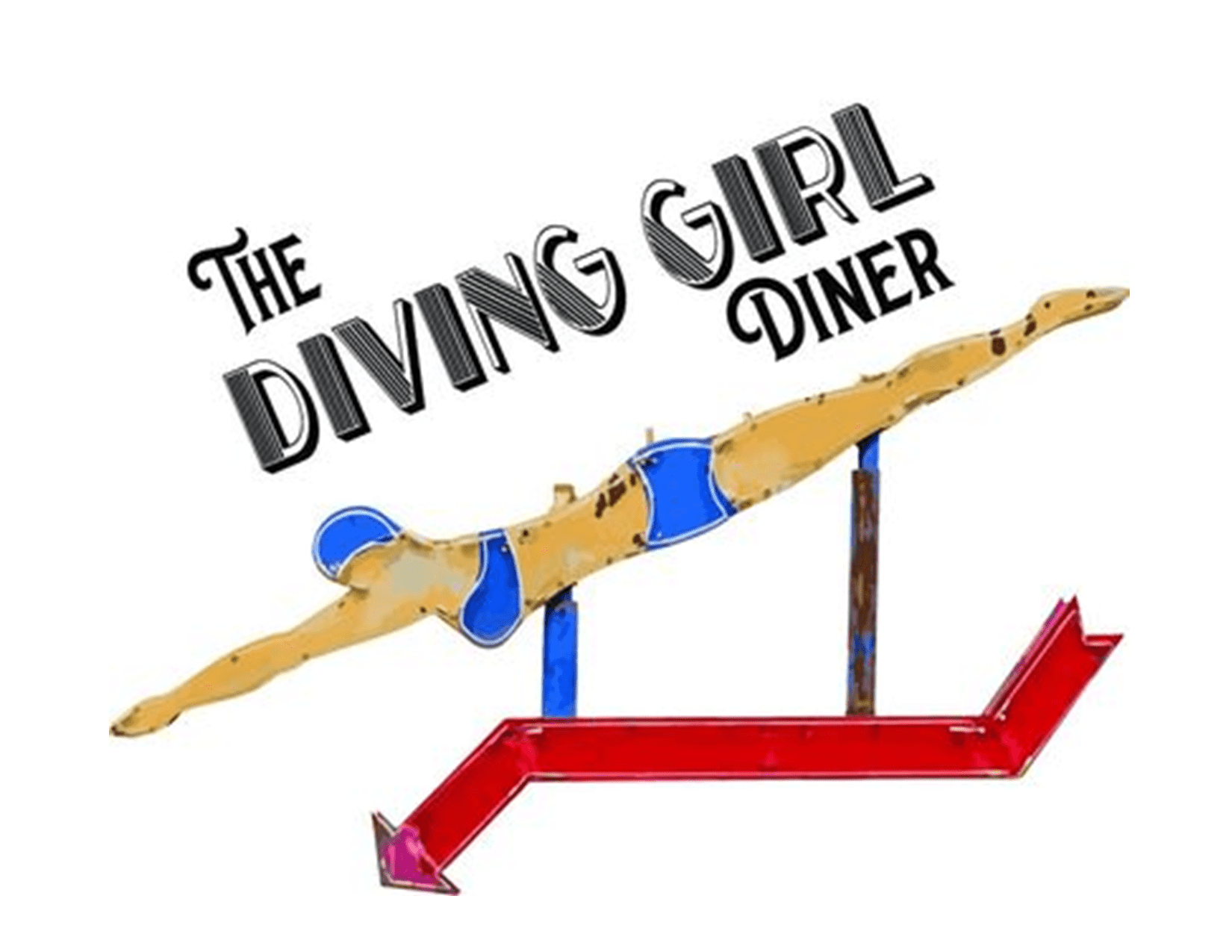 Diving Girl Diner Visit Sebring Florida