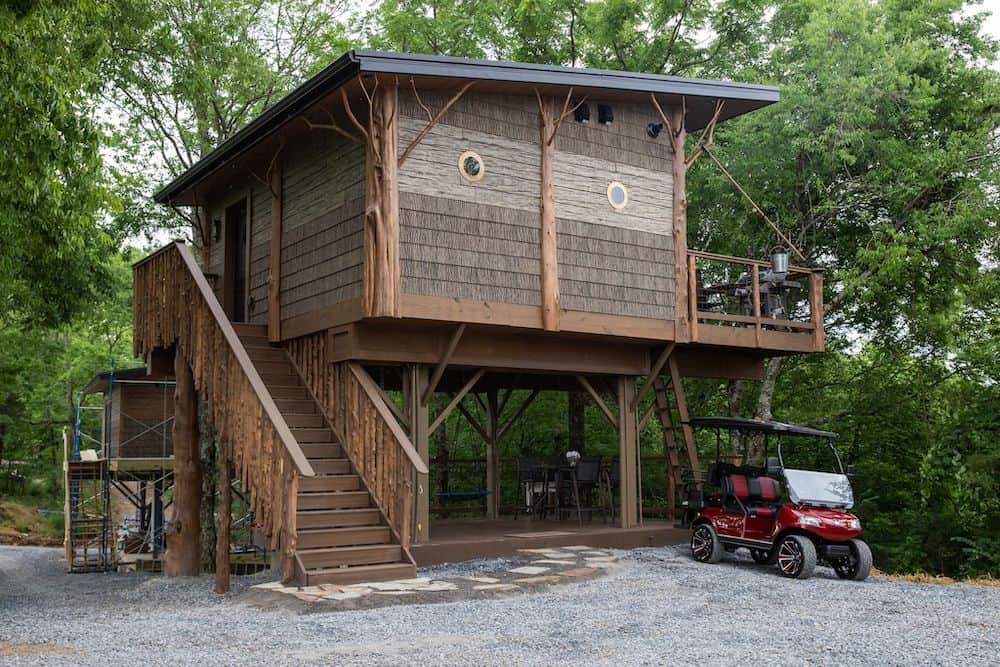 Visit the Largest Treehouse Resort in the World in Sevierville