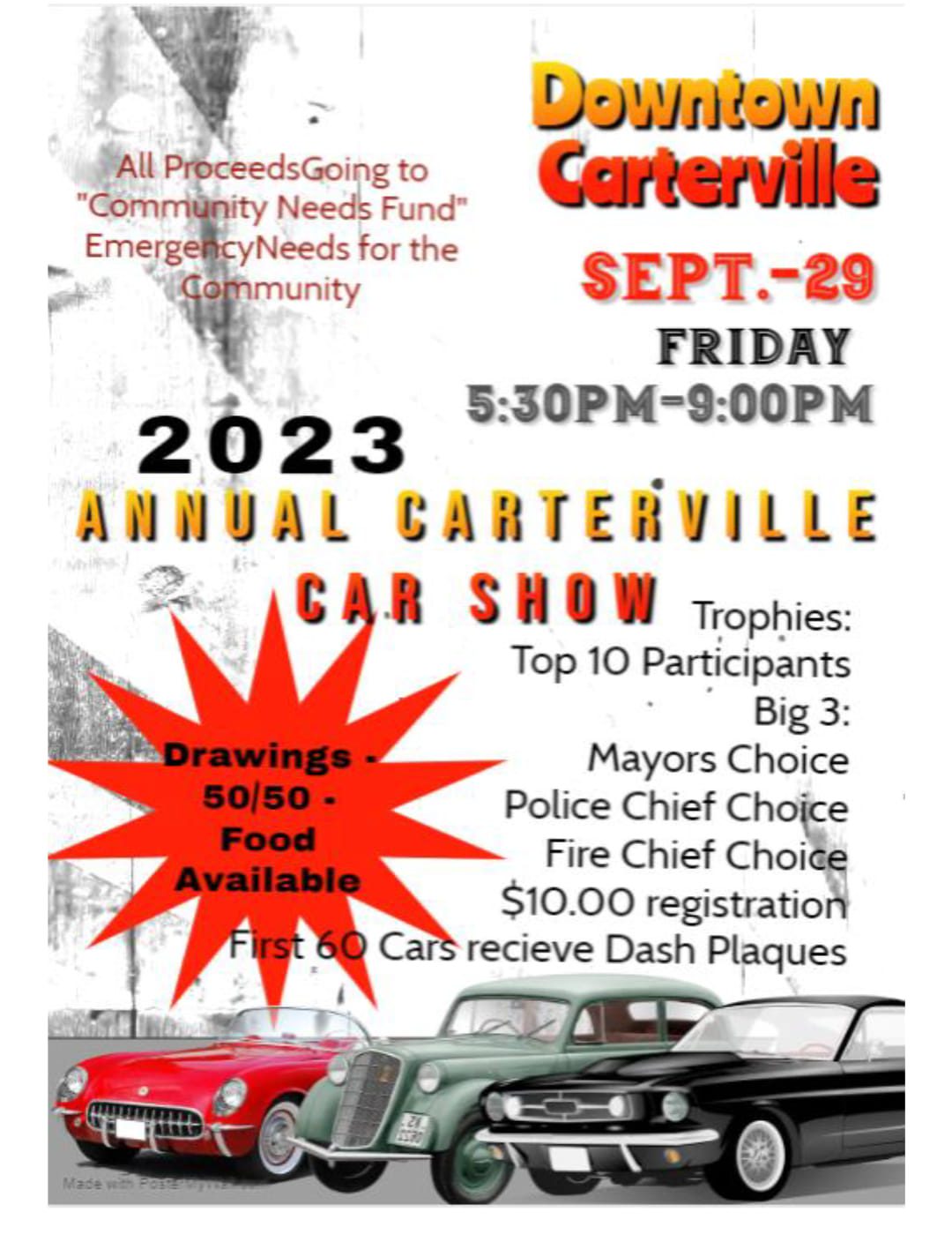 Carterville Downtown Car Show visitSI