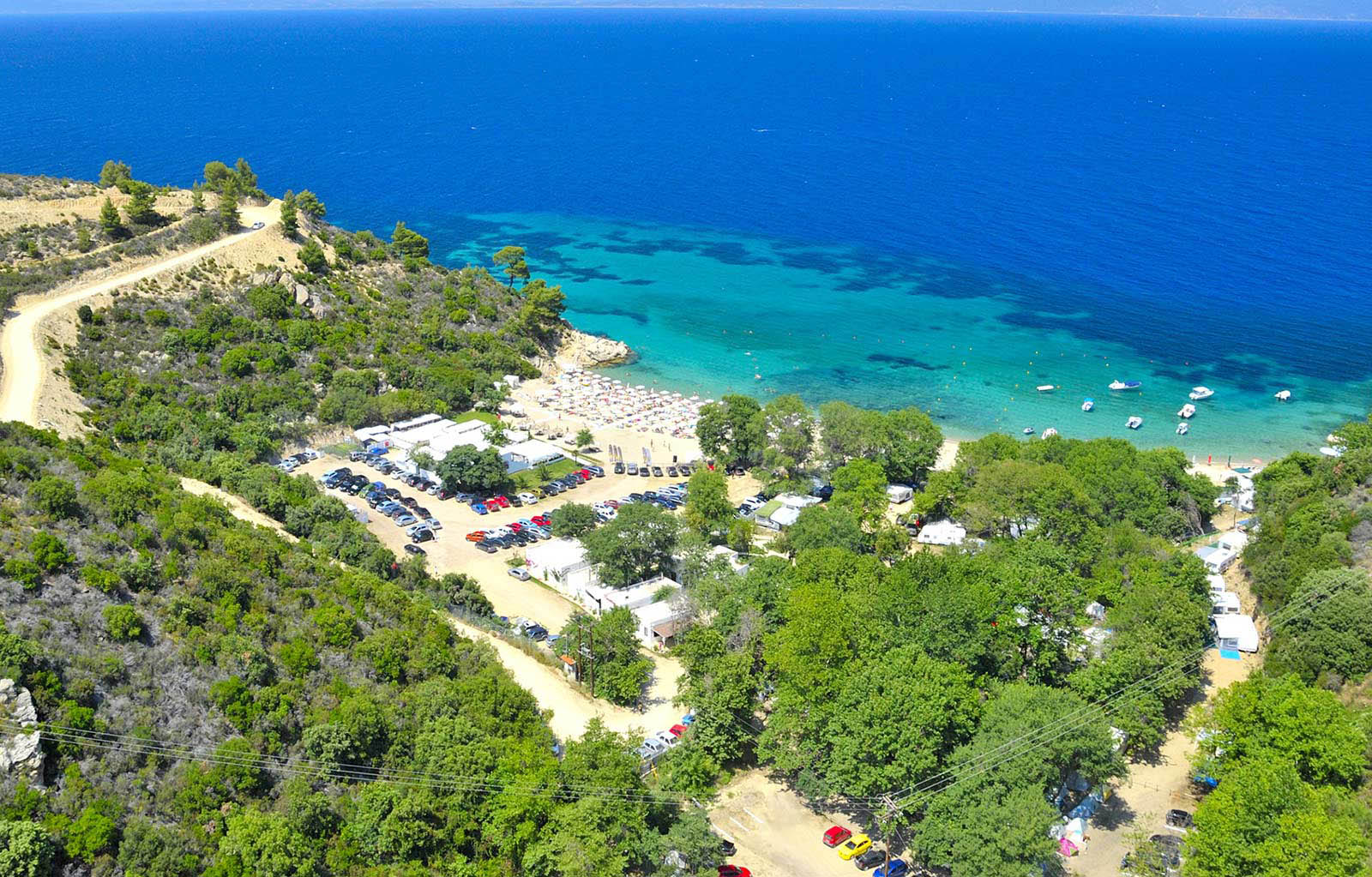 Akti Oneirou Camping & Manassu Beach Bar Visit Sithonia