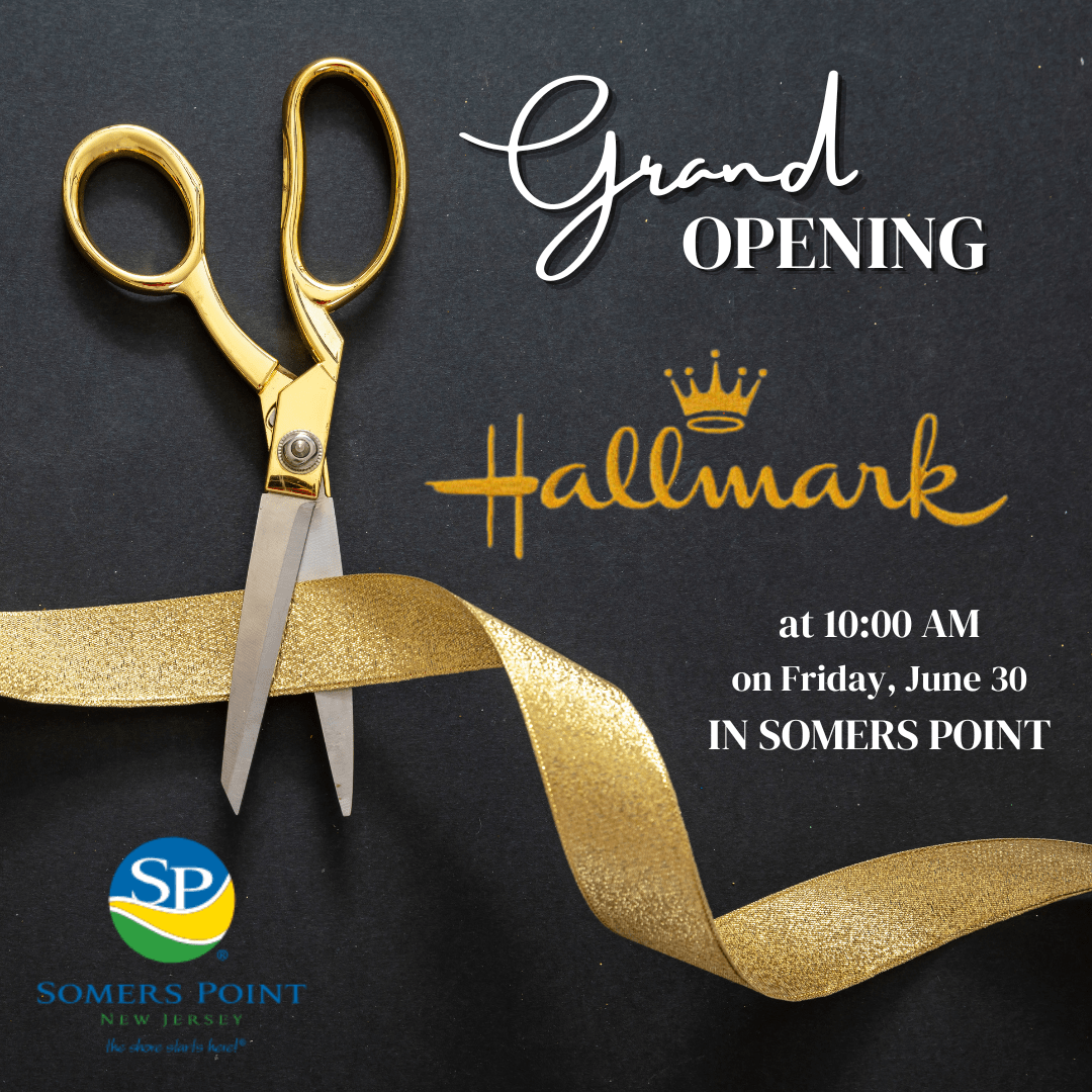 Hallmark Store Ribbon Cutting Visit Somers Point, NJ