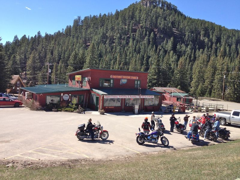 Stage Stop Cafe at Cheyenne Crossing Offering Food and Drink in