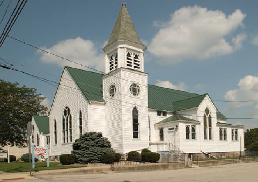 Hamilton United Methodist Church Map Location 16 Steuben County