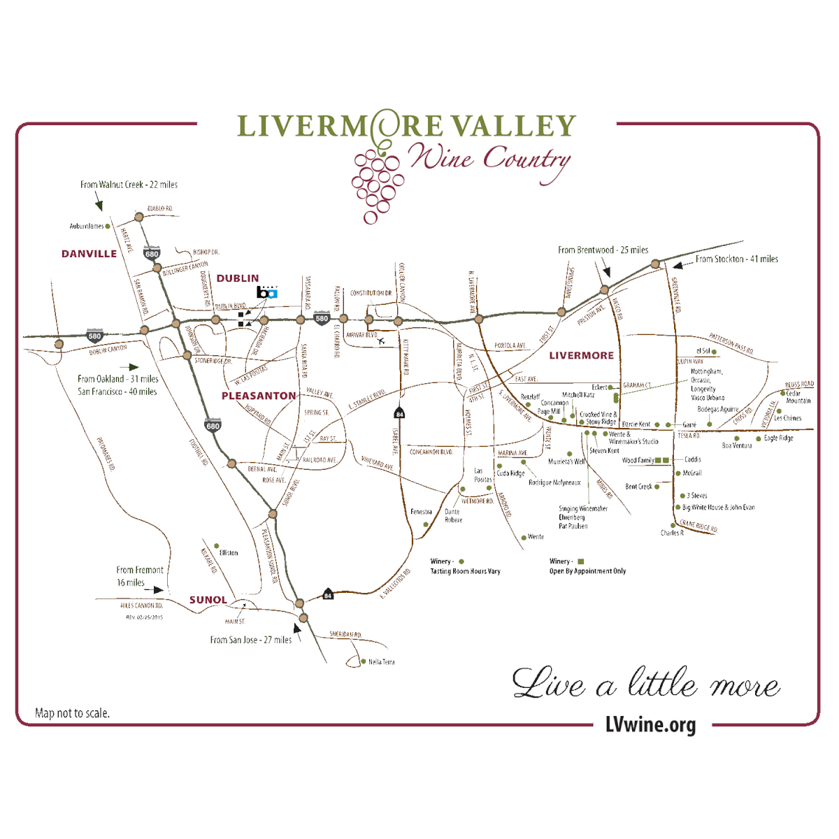 28 Map Of Livermore Wineries Maps Online For You