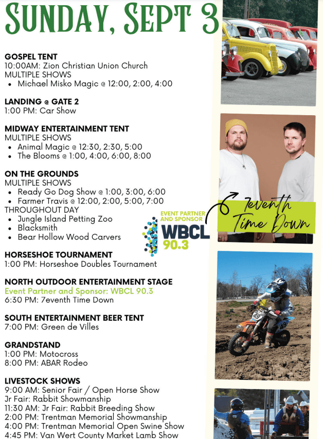 Motocross and ABAR Rodeo Day The Van Wert County Fairgrounds Visit