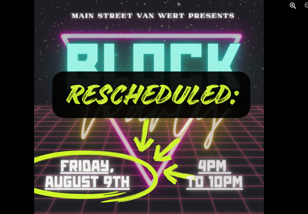 Van Wert Main Street Block Party Downtown Visit Van Wert